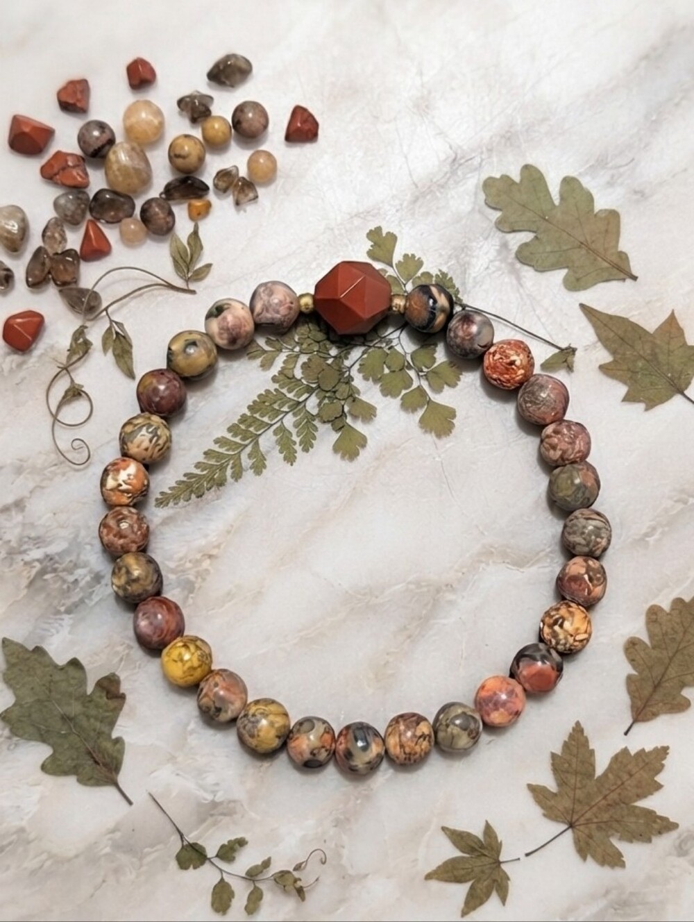 Leopard Skin Jasper Bracelet